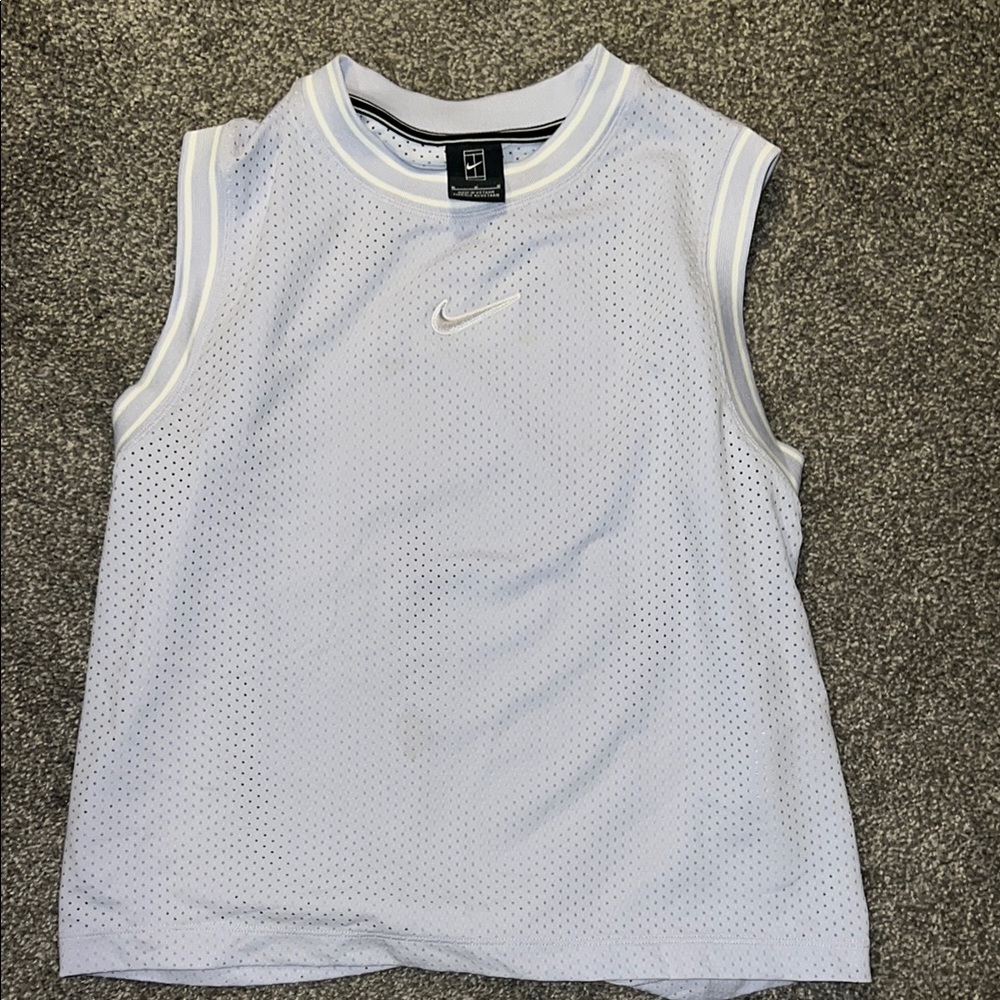 Nike Womans lavender Sleeveless Mesh Tank Top